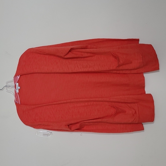 Madewell Sweaters - Madewell Open Front Lightweight M2235 Cardigan Orange Size S